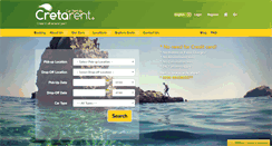 Desktop Screenshot of cretarent.gr